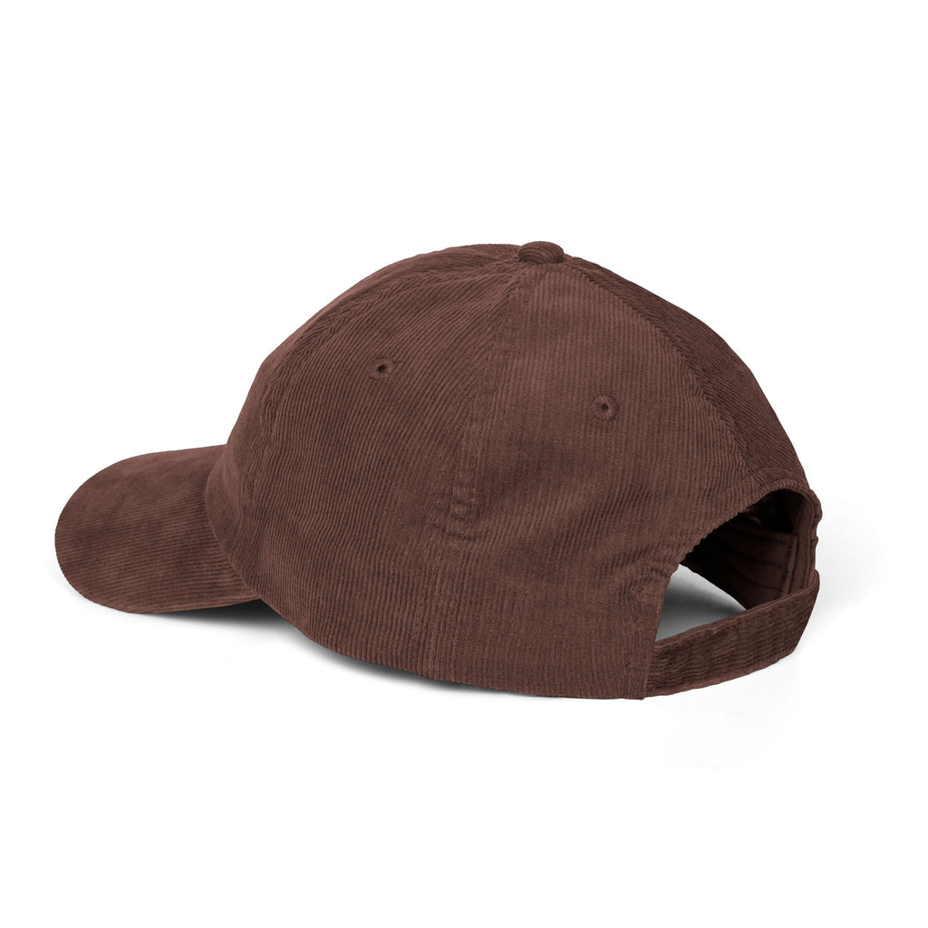 Crank Embroidered Corduroy Cap