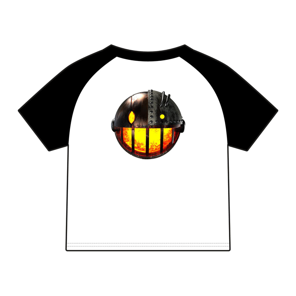 Cranked Up Micro Rib Raglan Baby Tee