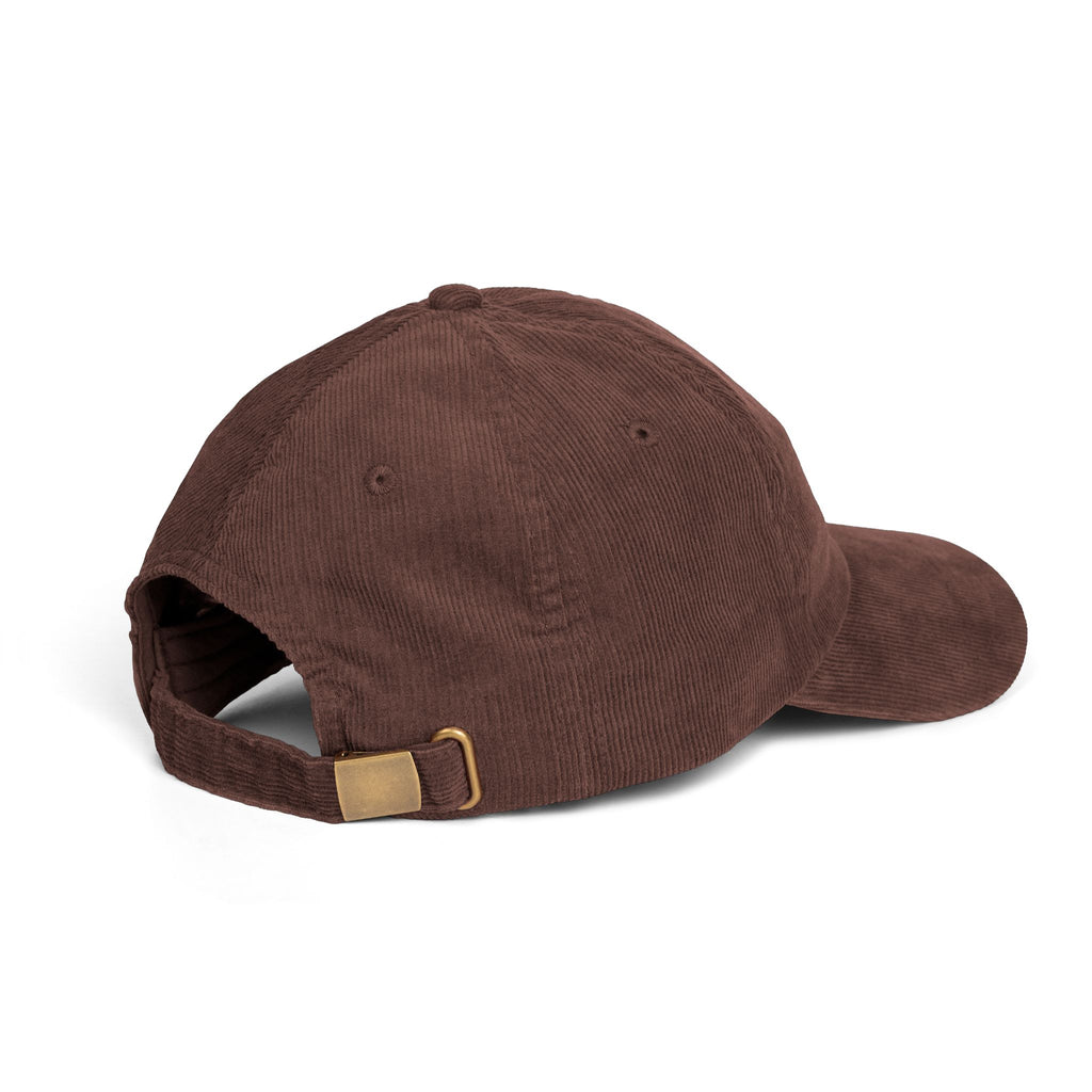 Crank Embroidered Corduroy Cap
