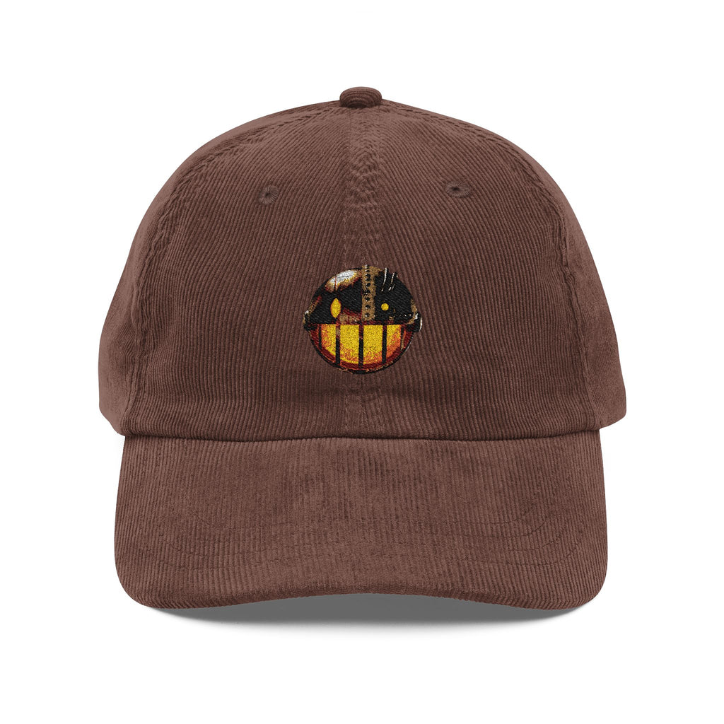 Crank Embroidered Corduroy Cap
