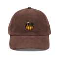 Crank Embroidered Corduroy Cap