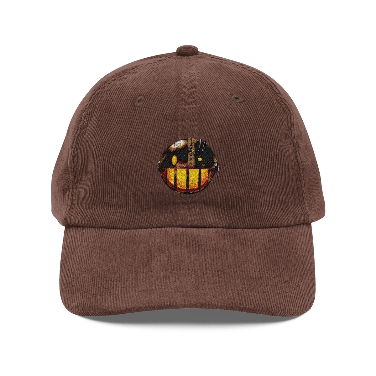 Crank Embroidered Corduroy Cap