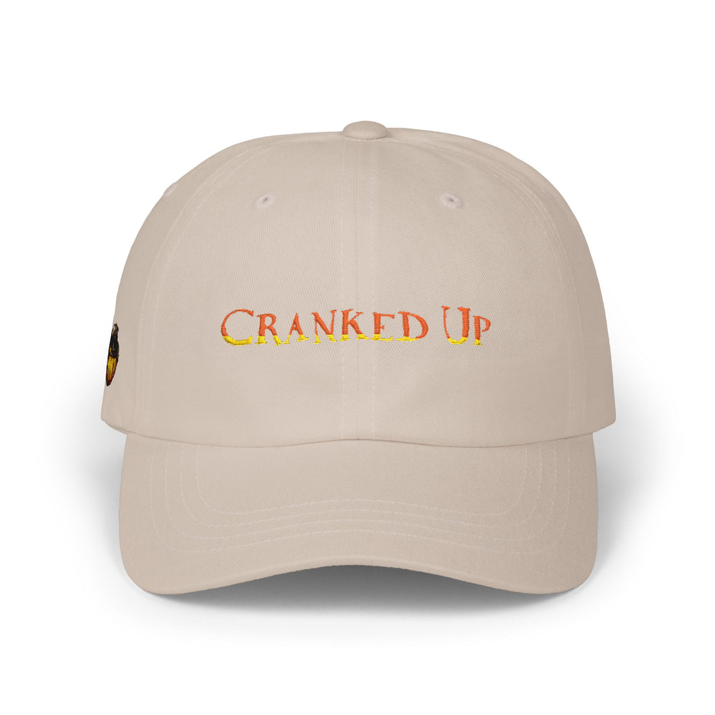 Cranked Up Embroidered Dad Cap