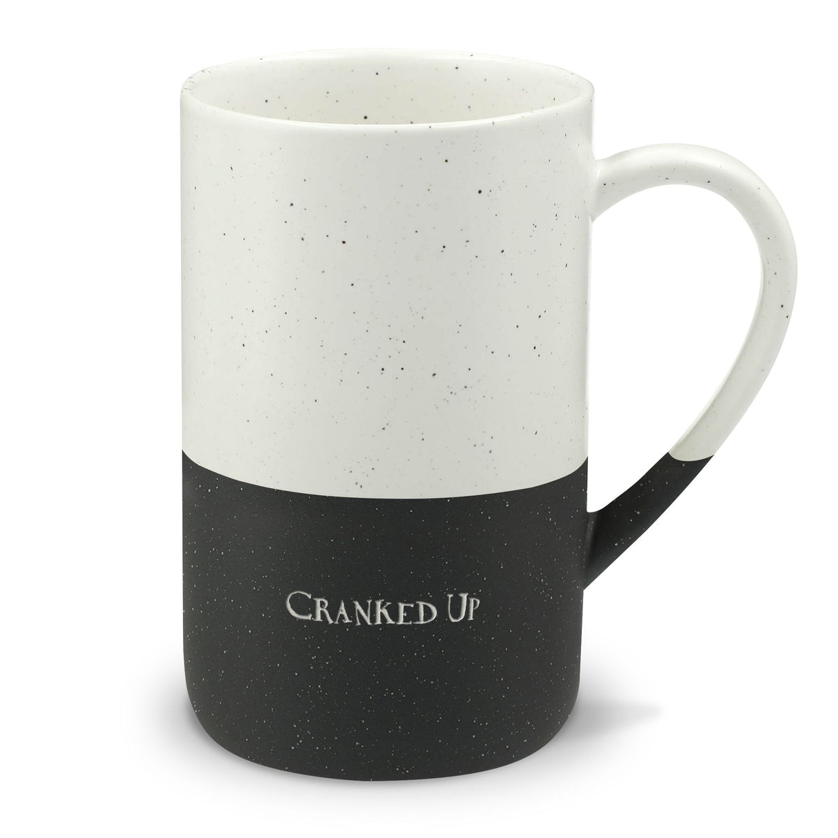 Cranked Up Engraved Ceramic Mug, 13oz