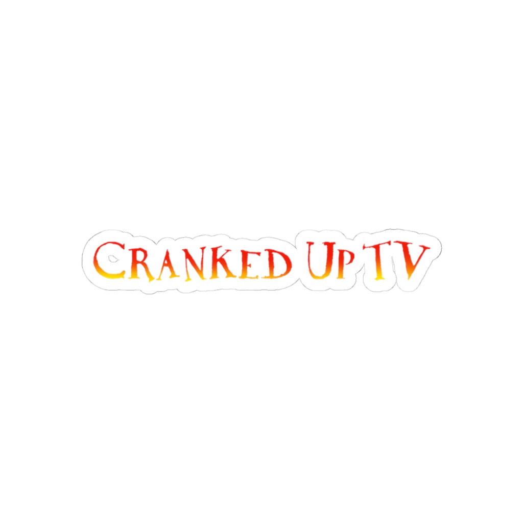 Cranked Up TV Sticker